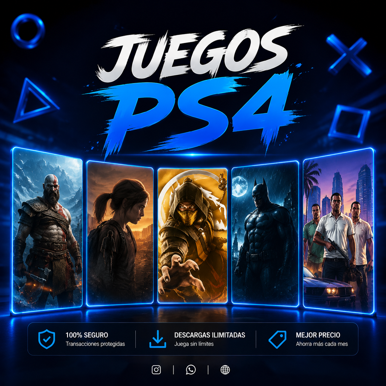 JUEGOS PS4