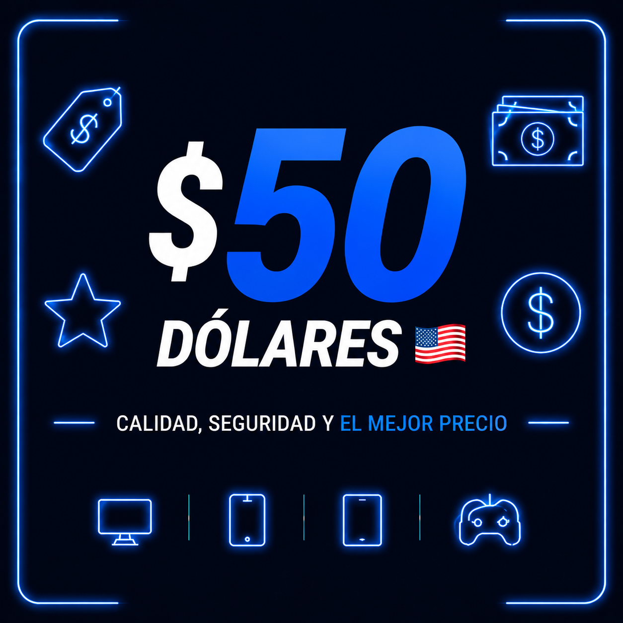 PSN $50 dólares US