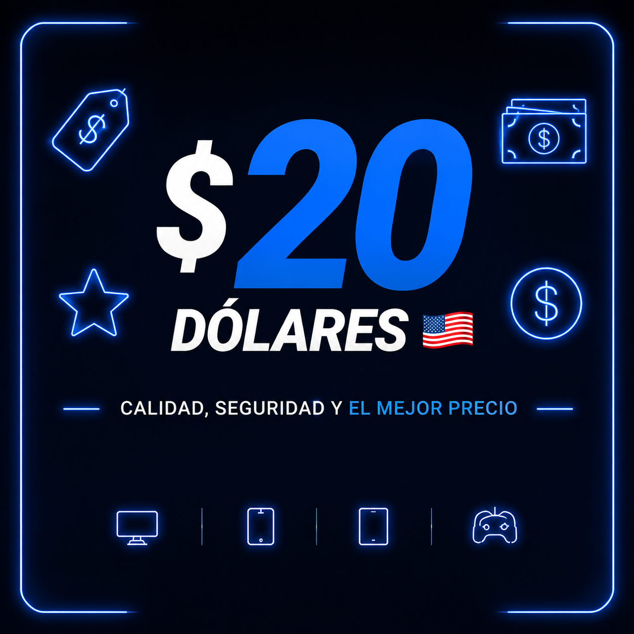PSN $20 dólares US